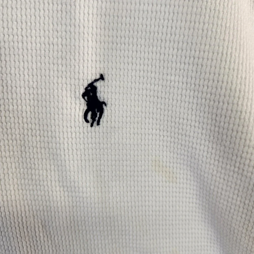 Polo Ralph Lauren Mens White‎ Waffle Knit Long Sleeve Sleepwear Top 2XL